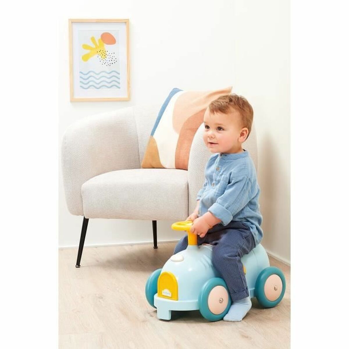 Celtniecības Komplekts Ecoiffier Walking Car Rabbit